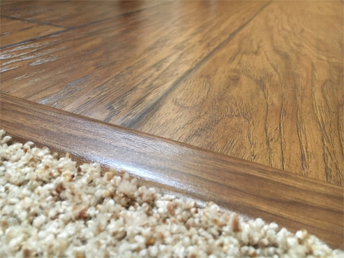 RV Upgrades Wood Laminate Flooring